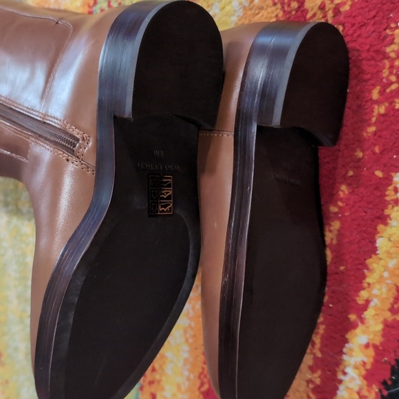 Tory Burch Brown  Knee-High riding boots Leather - Picture 5 of 8